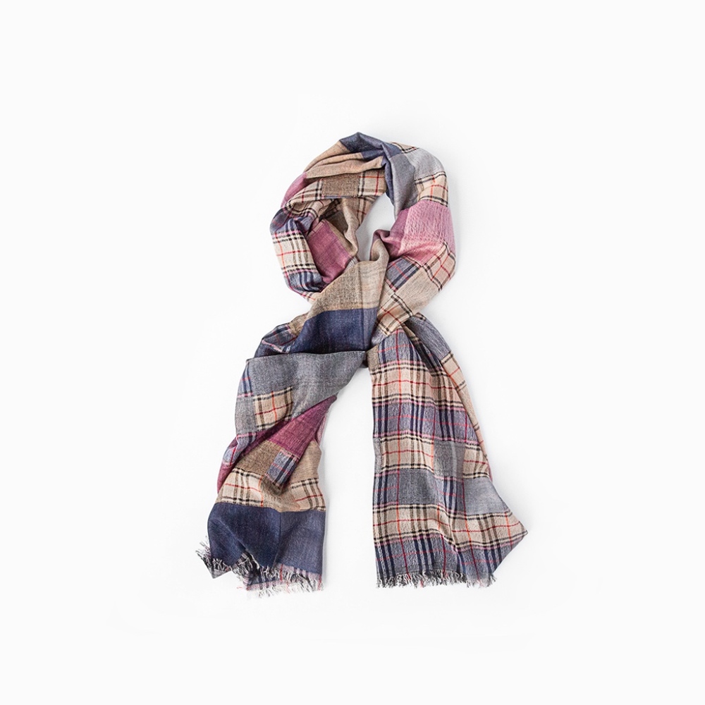 NWT ♡ Purple, Blue and Chestnut Scarf, ON SALE!